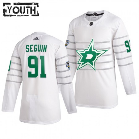 Dallas Stars Tyler Seguin 91 Wit Adidas 2020 NHL All-Star Authentic Shirt - Kinderen